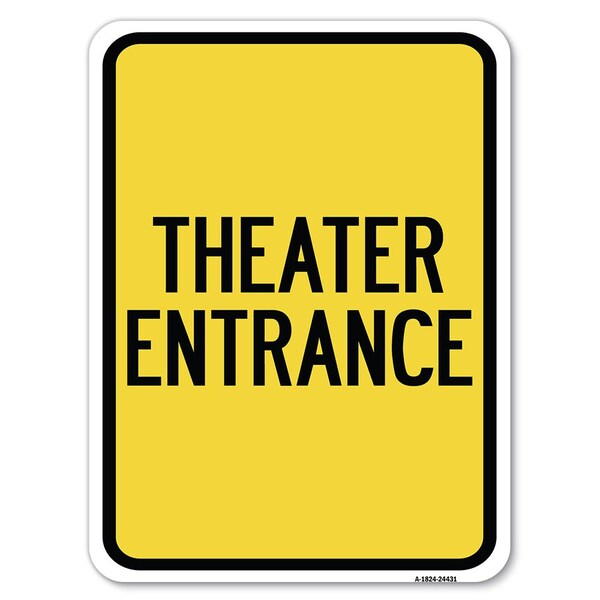 Signmission Safety Sign, 18 in Height, Aluminum, 24 in Length, 24431 A-1824-24431 - main